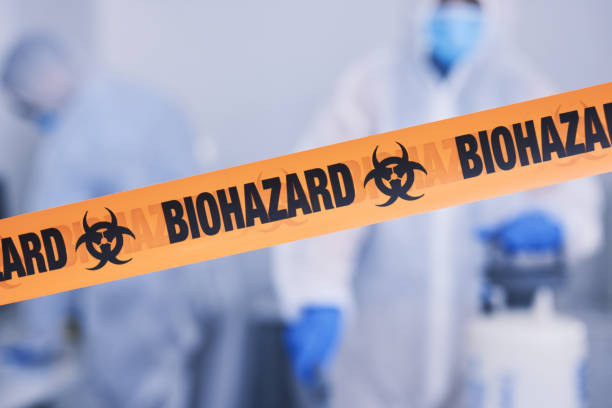 Professional Infectious Disease Decontamination technician working in Deer Park, WA